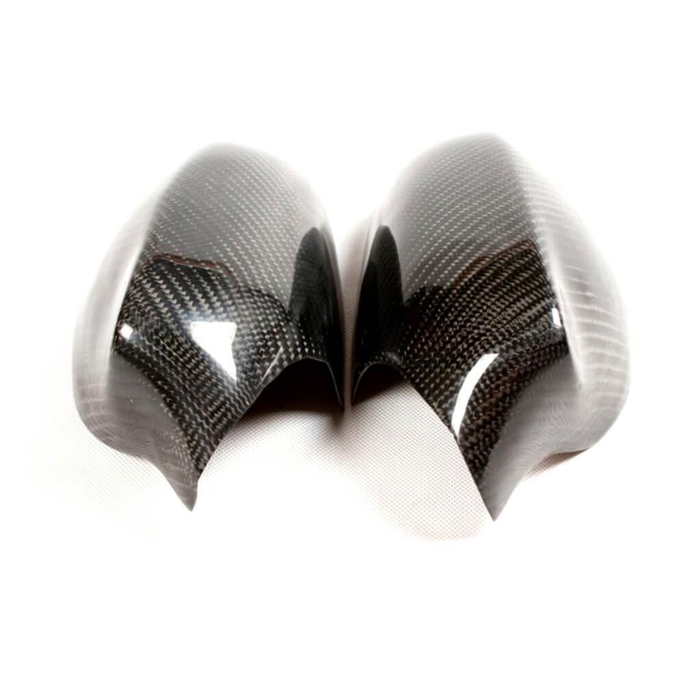 For BMW 1 Series E81 E87 E82 E88 2-Door 3-Door 5-Door Pre-LCI 05-08 Carbon Fiber Side Rearview Mirror Cover Caps Pair-Ahacarbon