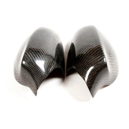 For BMW 1 Series E81 E87 E82 E88 2-Door 3-Door 5-Door Pre-LCI 05-08 Carbon Fiber Side Rearview Mirror Cover Caps Pair-Ahacarbon