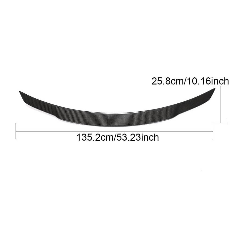 Mercedes Benz R172 SLK200 SLK250 LK300 Carbon Fiber Rear Trunk Spoiler