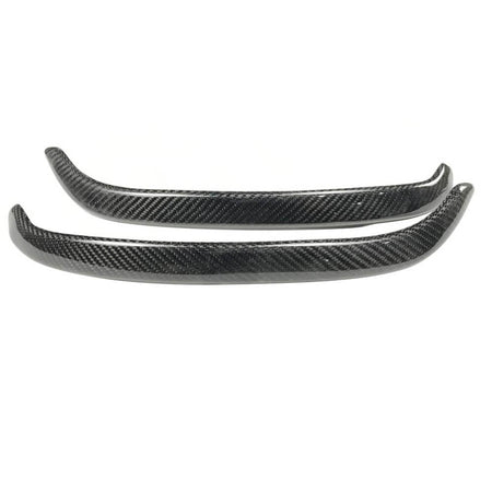 For Mercedes Benz Smart Fortwo 16-19 Carbon Fiber Headlight Eyebrows Lamp Eyelids-Ahacarbon