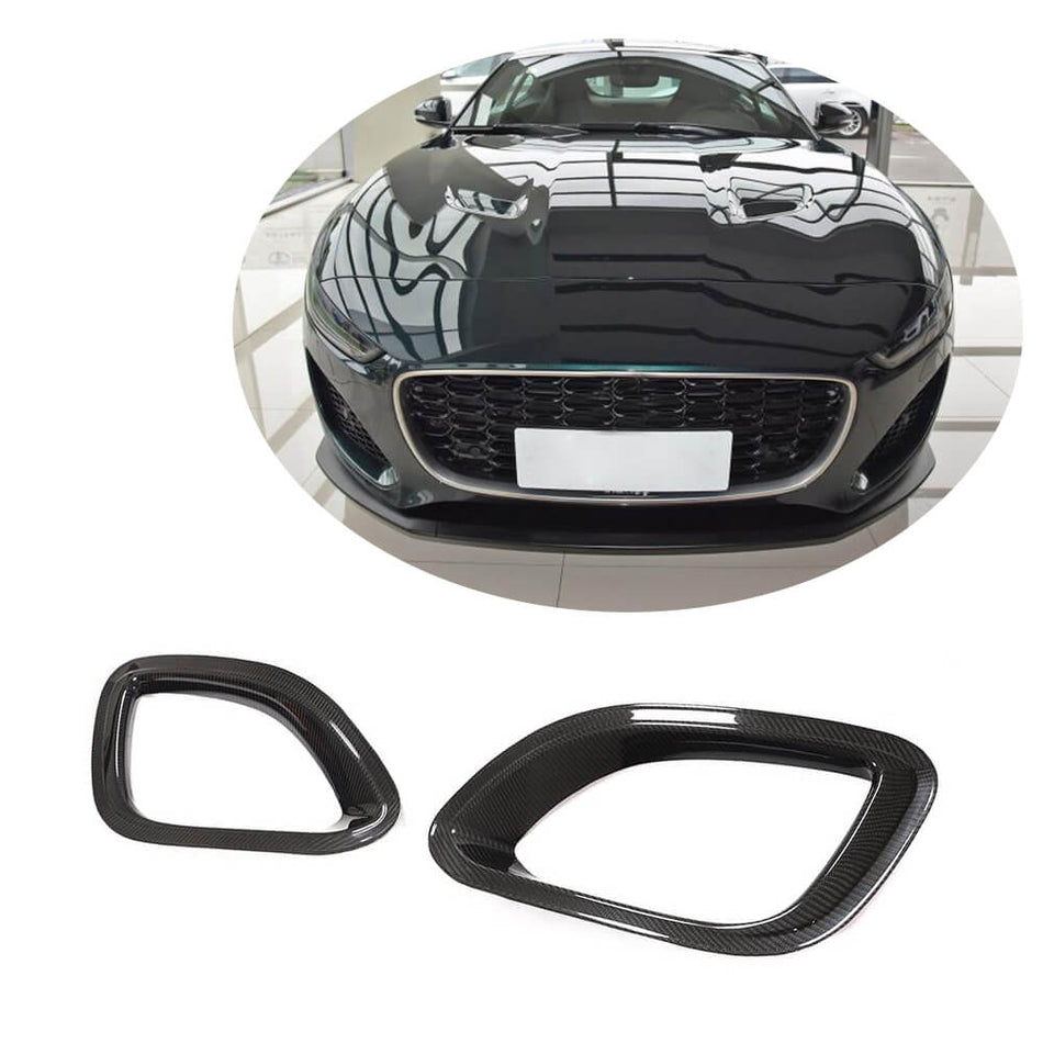For Jaguar F-TYPE Base 2021UP Dry Carbon Fiber Side Vent Air Fender Body Kits