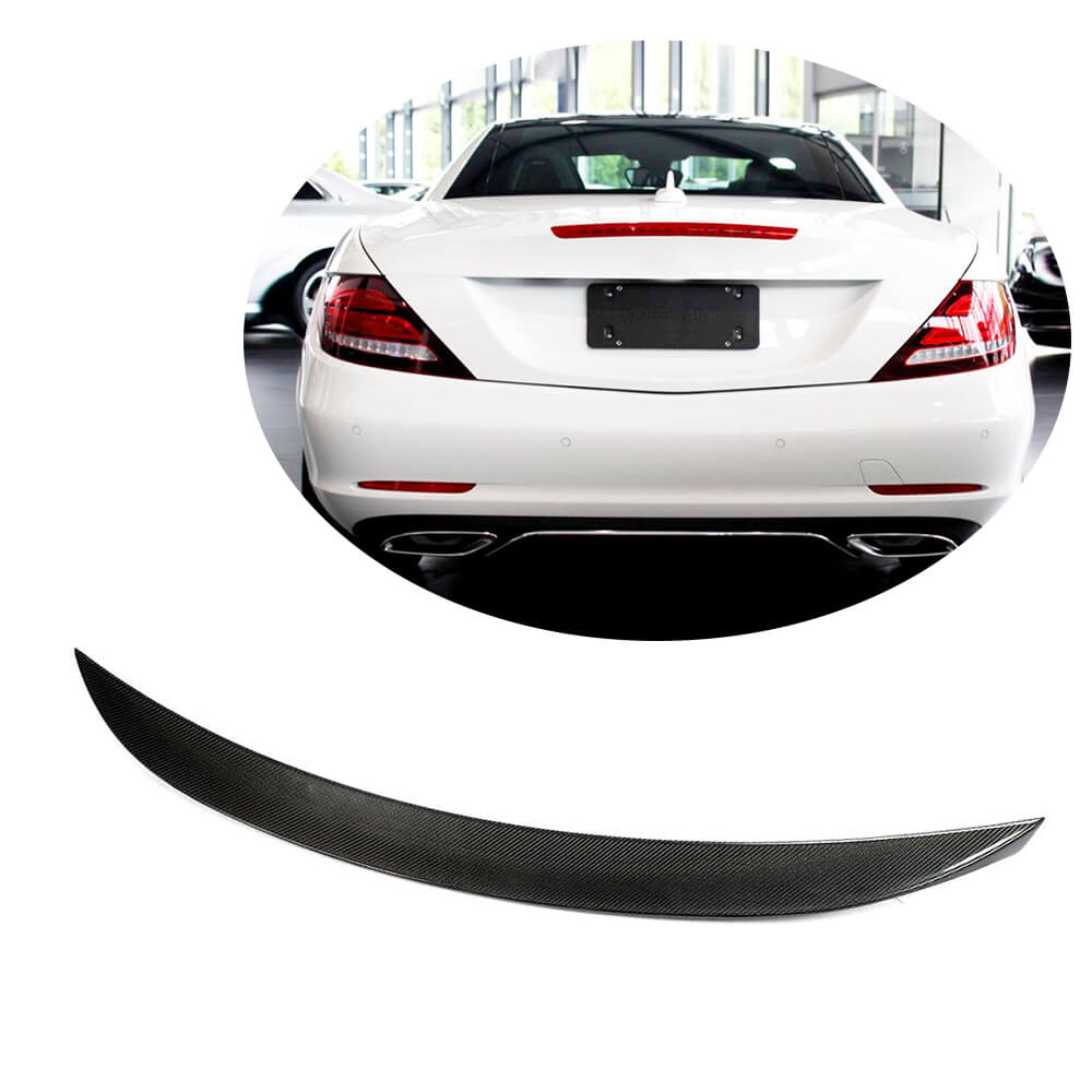 Mercedes Benz R172 Carbon Fiber Rear Trunk Spoiler | Custom, Refit ...