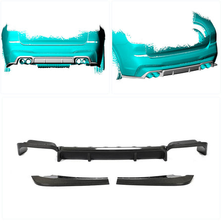 For BMW X3 M F97 Sport Utility 19-21 Carbon Fiber Rear Bumper Diffuser Lip-Ahacarbon