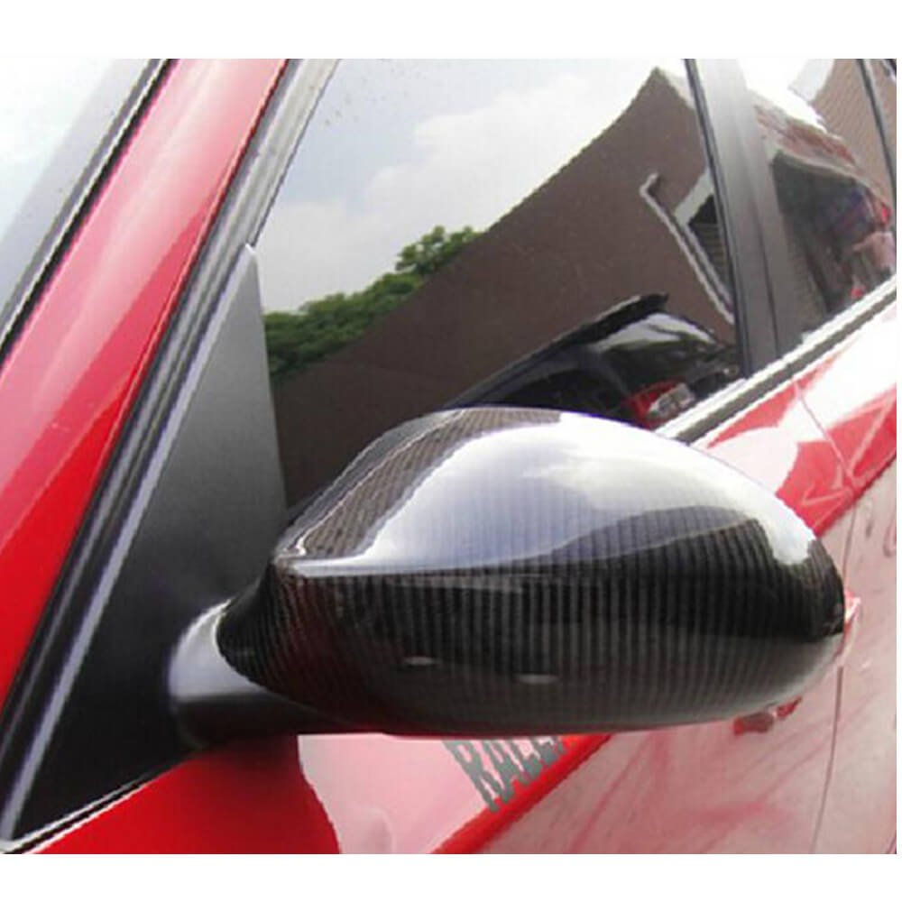 For BMW 1 Series E81 E87 E82 E88 2-Door 3-Door 5-Door Pre-LCI 05-08 Carbon Fiber Side Rearview Mirror Cover Caps Pair-Ahacarbon