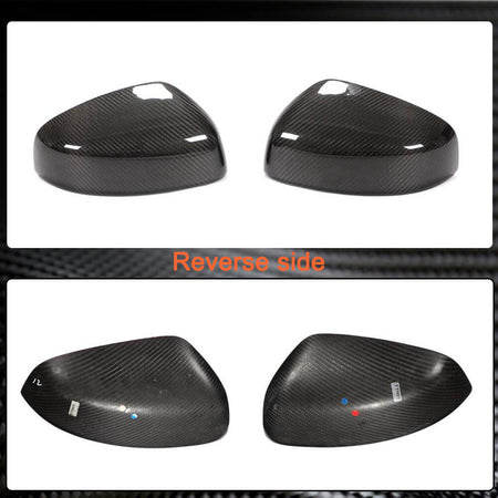 370Z Z34 dry carbon fiber mirror cap weave and finish detail