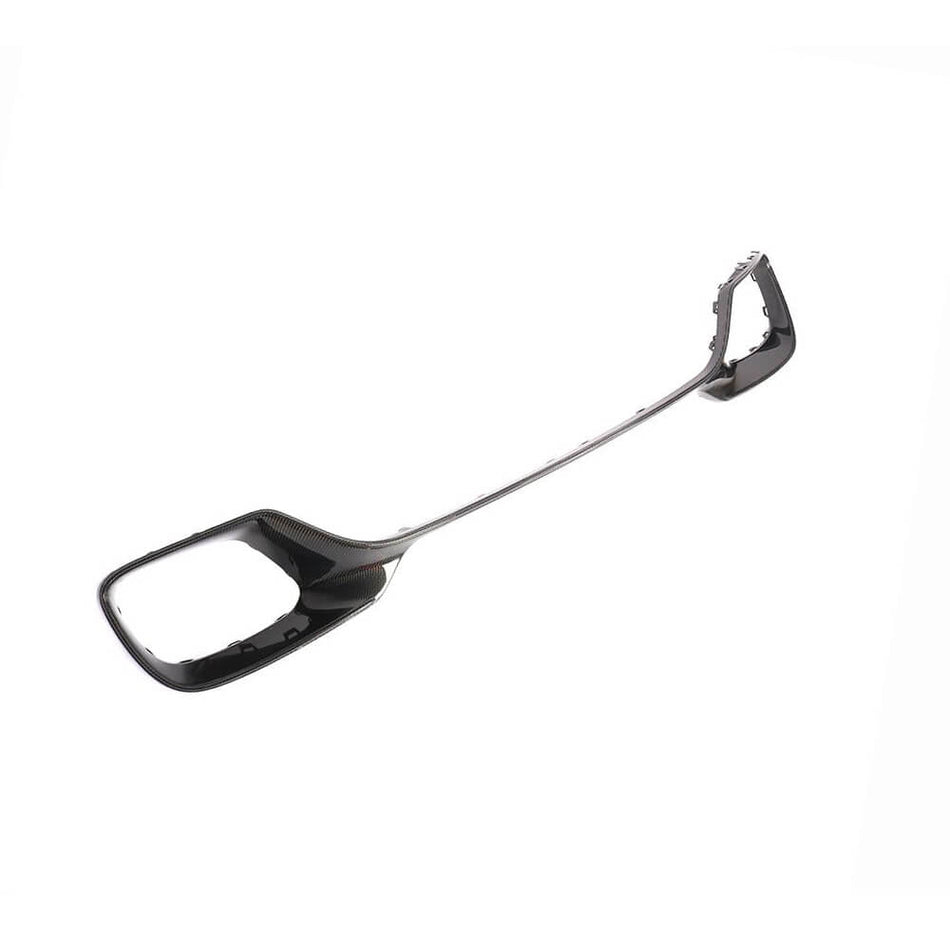 For Mercedes Benz W222 S63 S65 AMG Carbon Fiber Front Bumper Decoration Vent Trims-Ahacarbon