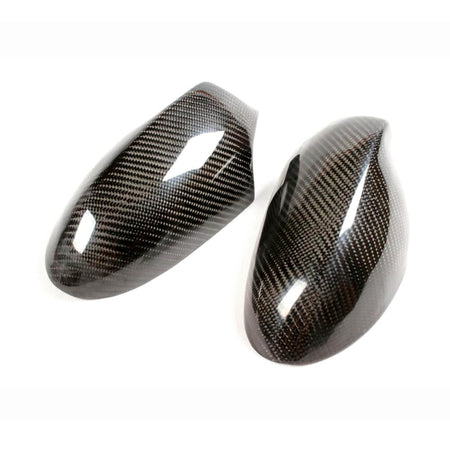 For BMW 1 Series E81 E87 E82 E88 2-Door 3-Door 5-Door Pre-LCI 05-08 Carbon Fiber Side Rearview Mirror Cover Caps Pair-Ahacarbon