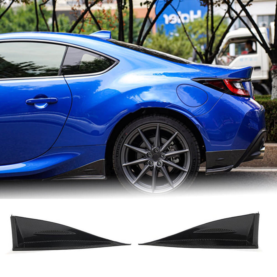 For Subaru BRZ Toyota GR86 Carbon Fiber Side Skirts Splitters