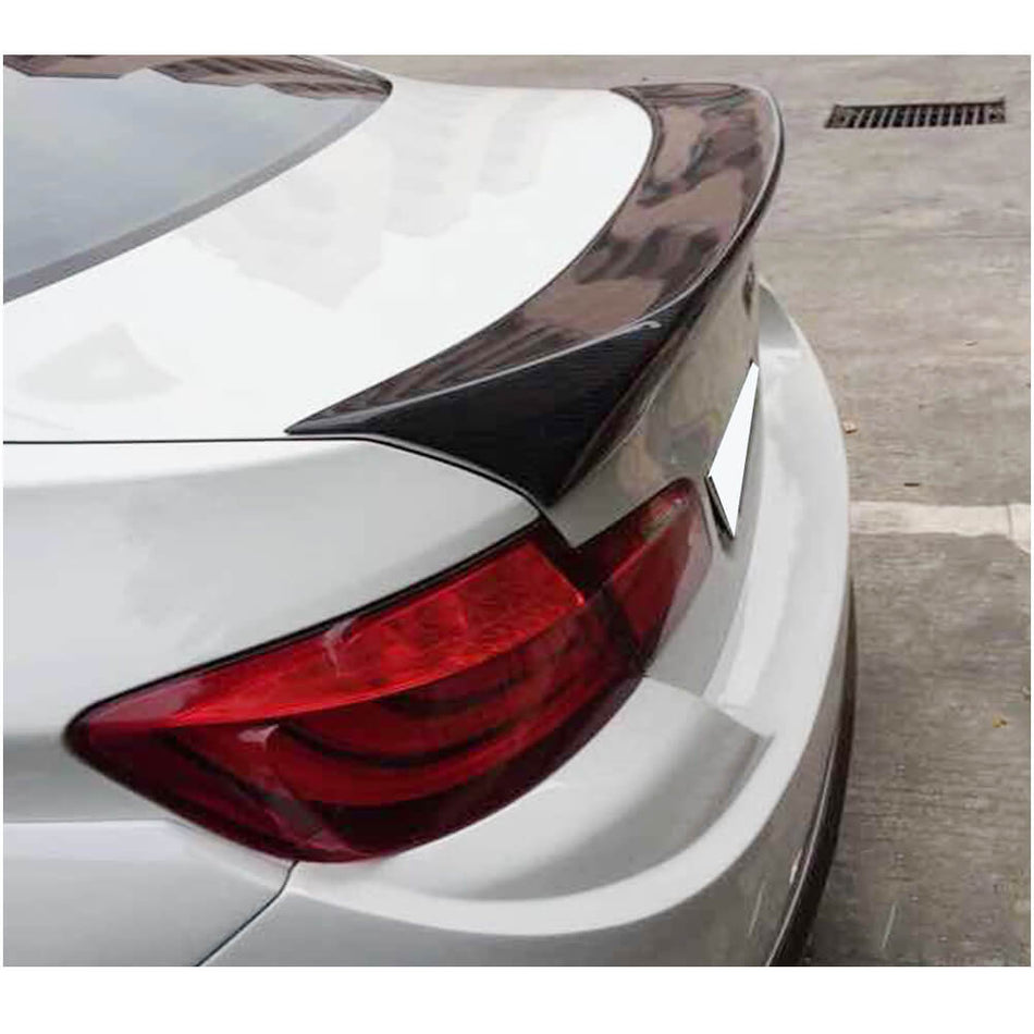 For BMW 5 Series F10 Carbon Fiber Rear Trunk Spoiler Boot Wing Lip Car Spoiler | 520i 523i 528i 530i 535i 550i M5