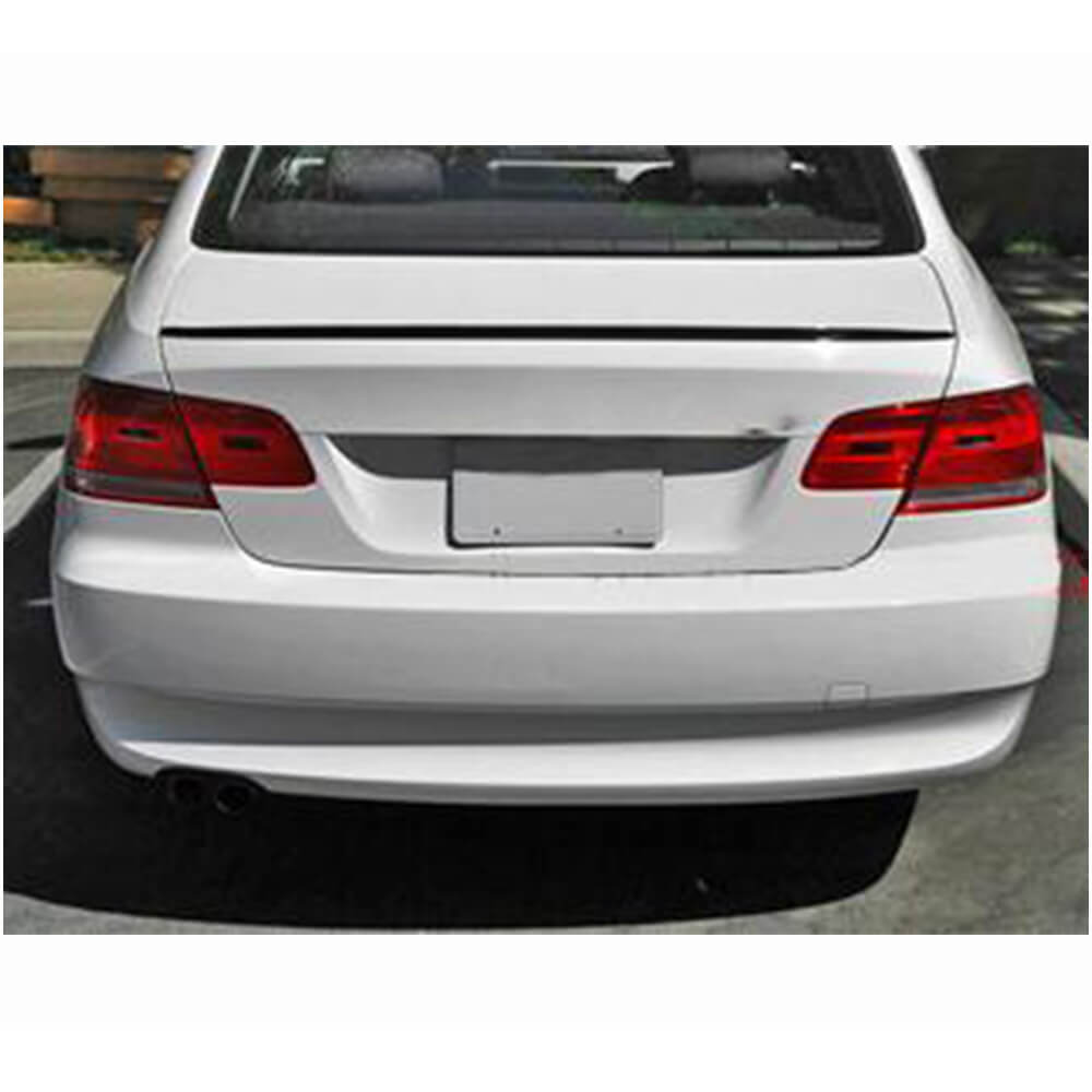 For BMW 3 Series E92 Coupe 06-12 Carbon Fiber Rear Trunk Spoiler Boot Wing Lip-Ahacarbon
