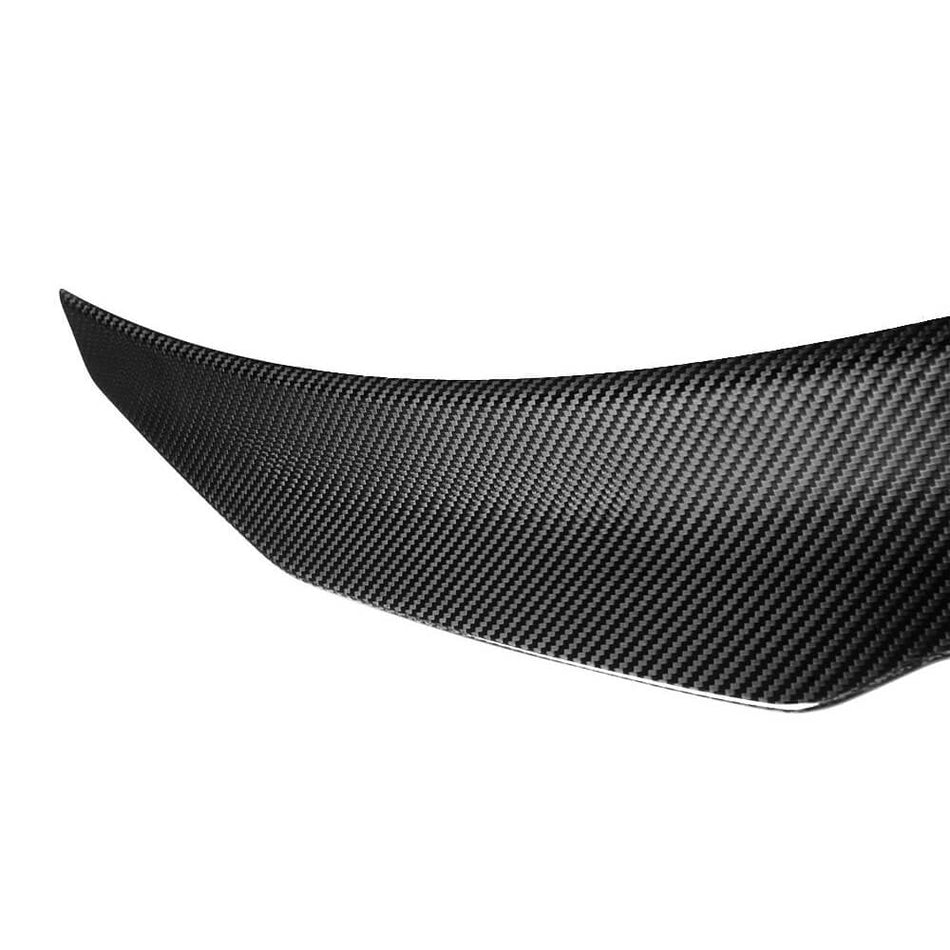 For BMW 8 Series G14 F91 M8 Convertible Carbon Fiber Rear Trunk Spoiler Boot Wing Lip