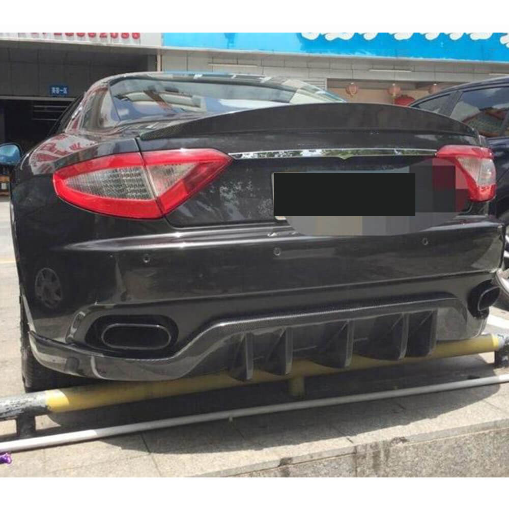 Masserati Rear Maserati GT Carbon Fiber Rear Bumper Diffuser | Custom, Factory Outlet