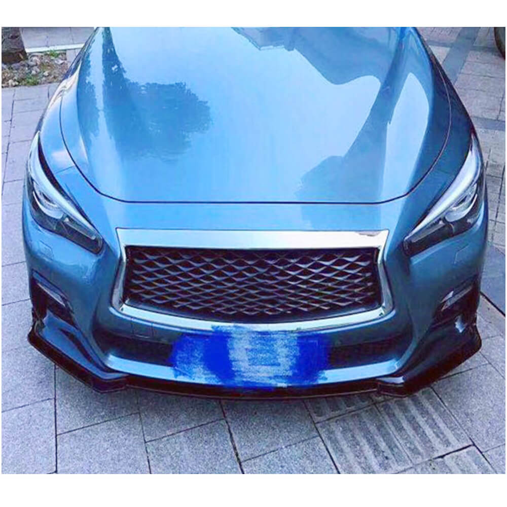 Q50 Front Infiniti Q50 Sport Carbon Fiber Front Bumper Lip | Custom Infiniti Body ...
