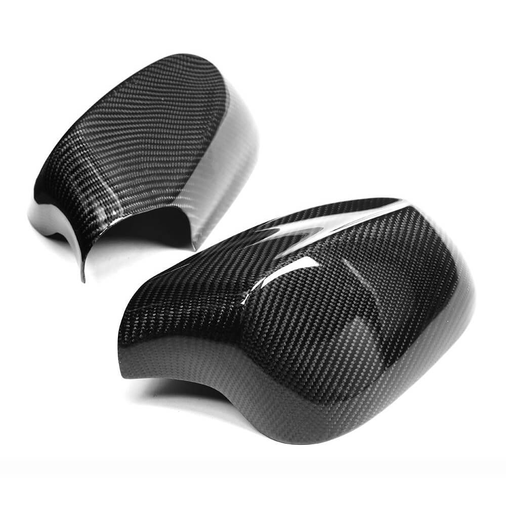 For BMW 1 Series E81 E87 E82 E88 2-Door 3-Door 5-Door LCI 2009-2013 Carbon Fiber Side Rearview Mirror Cover Caps Pair-Ahacarbon