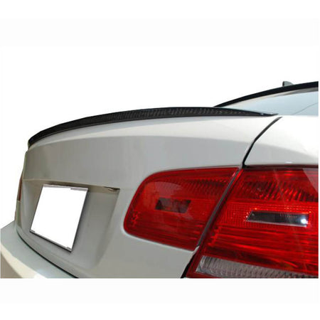 For BMW 3 Series E92 Coupe 06-12 Carbon Fiber Rear Trunk Spoiler Boot Wing Lip-Ahacarbon