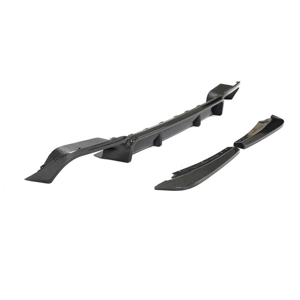 For BMW X3 M F97 Sport Utility 19-21 Carbon Fiber Rear Bumper Diffuser Lip-Ahacarbon