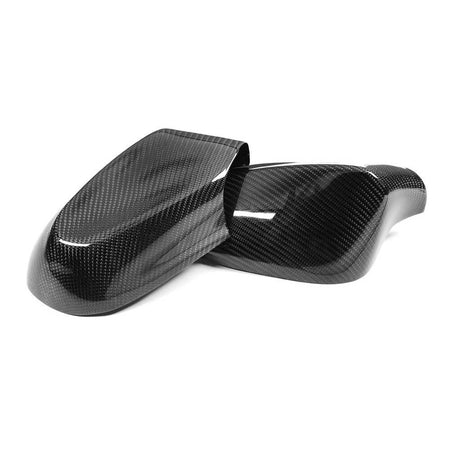 For BMW 1 Series E81 E87 E82 E88 2-Door 3-Door 5-Door LCI 2009-2013 Carbon Fiber Side Rearview Mirror Cover Caps Pair-Ahacarbon
