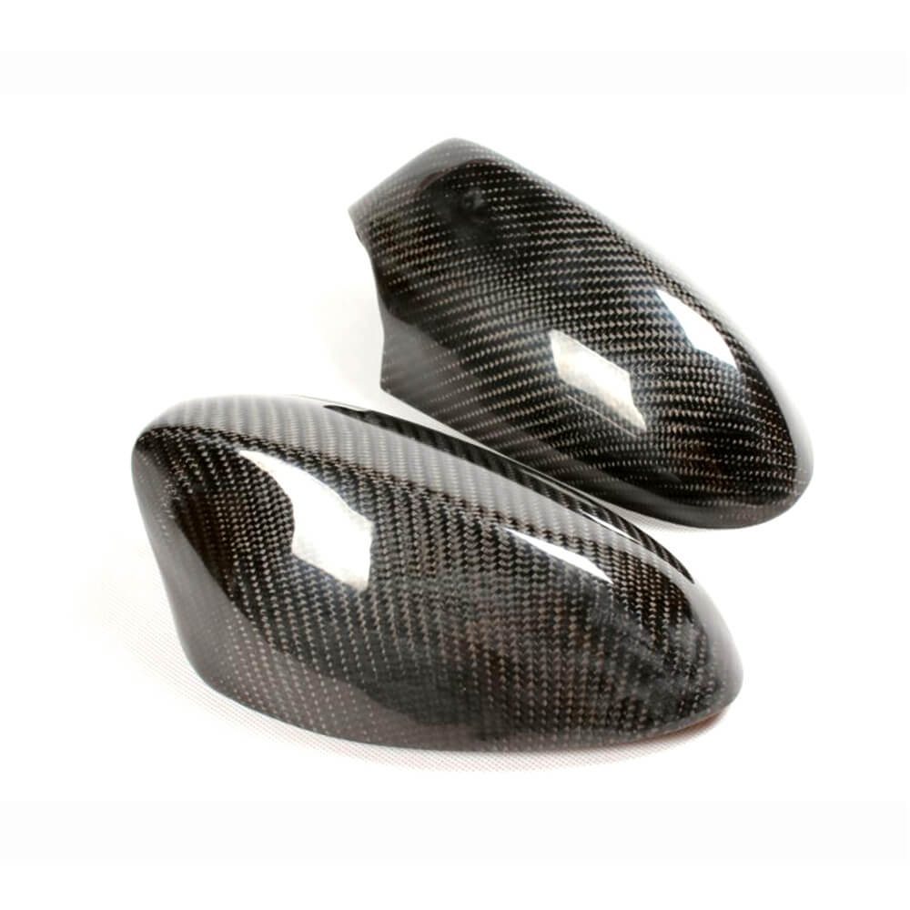 For BMW 1 Series E81 E87 E82 E88 2-Door 3-Door 5-Door Pre-LCI 05-08 Carbon Fiber Side Rearview Mirror Cover Caps Pair-Ahacarbon