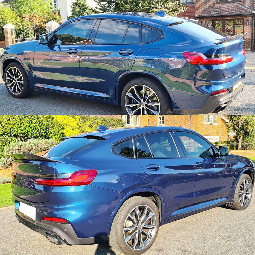 X4 Rear Lens Mod BMW X4 G02 M40i Carbon Fiber Trunk Spoiler Rear Wing Lip | PSM Style ...