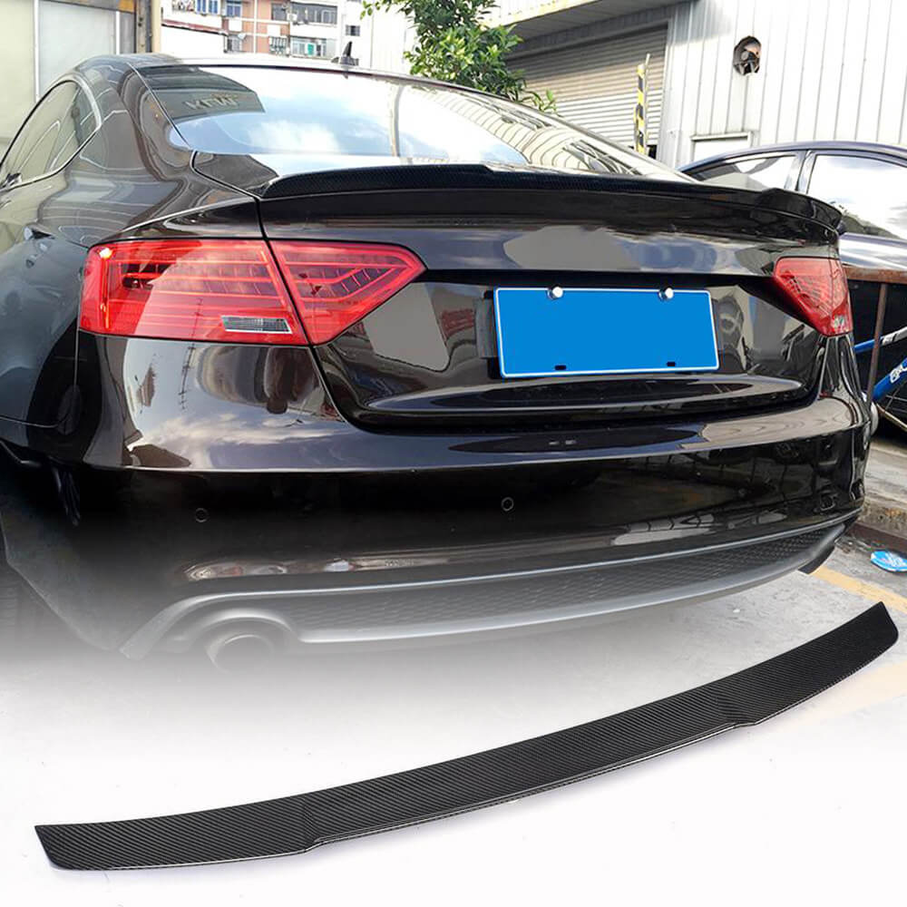 Audi A5 B8.5 Sline S5 Carbon Fiber Trunk Spoiler | Rear, Wing & Lip