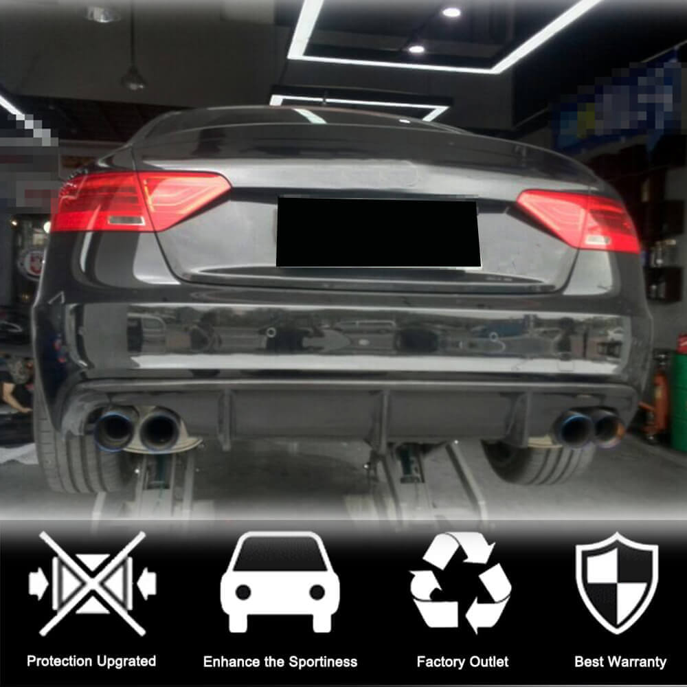 Get Audi S5 Rear Bumper Diffuser | Carbon Fiber Body Parts for Audi
