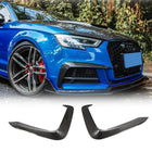 Audi S5 A5 Sline B9 2017-2020 Front Bumper Splitters Carbon Fiber/FRP-Ahacarbon
