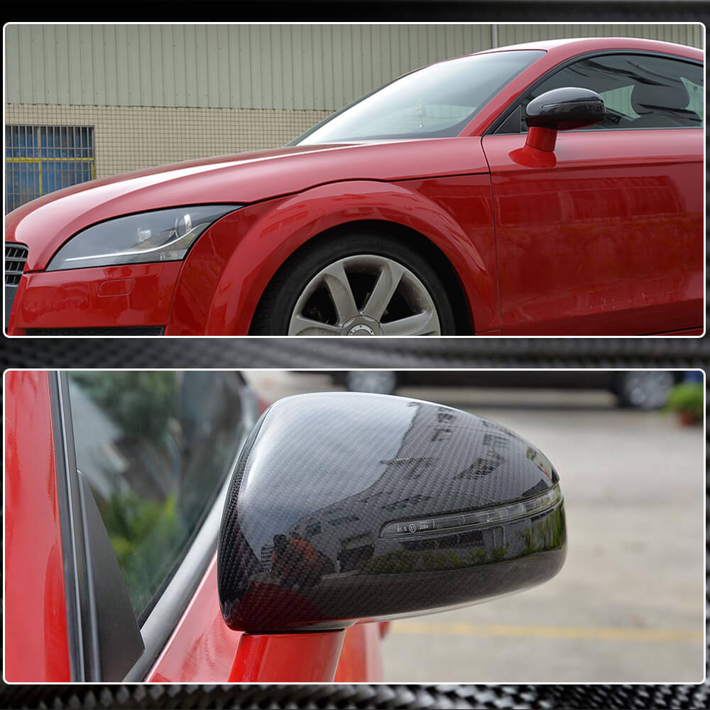 FÜR AUDI TT TTS TT RS 8J MK2 R8 42 2007-2014 Rückspiegel Abdeckung FÜR AUDI TT TTS TT RS 8J MK2 R8 42 2007-2014 Rückspiegel Abdeckung
