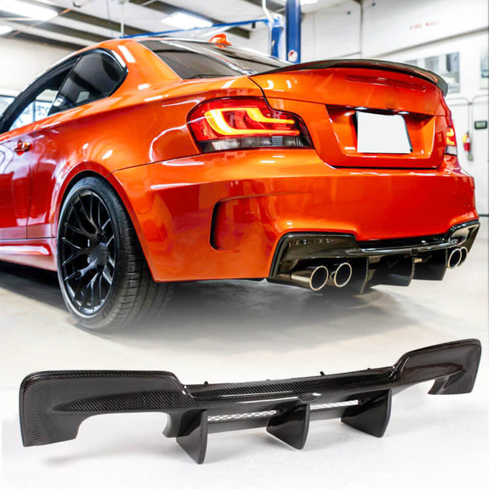 BMW 1 Series E82 1M Carbon Fiber Rear/FRP Bumper Diffuser | Exterior ...