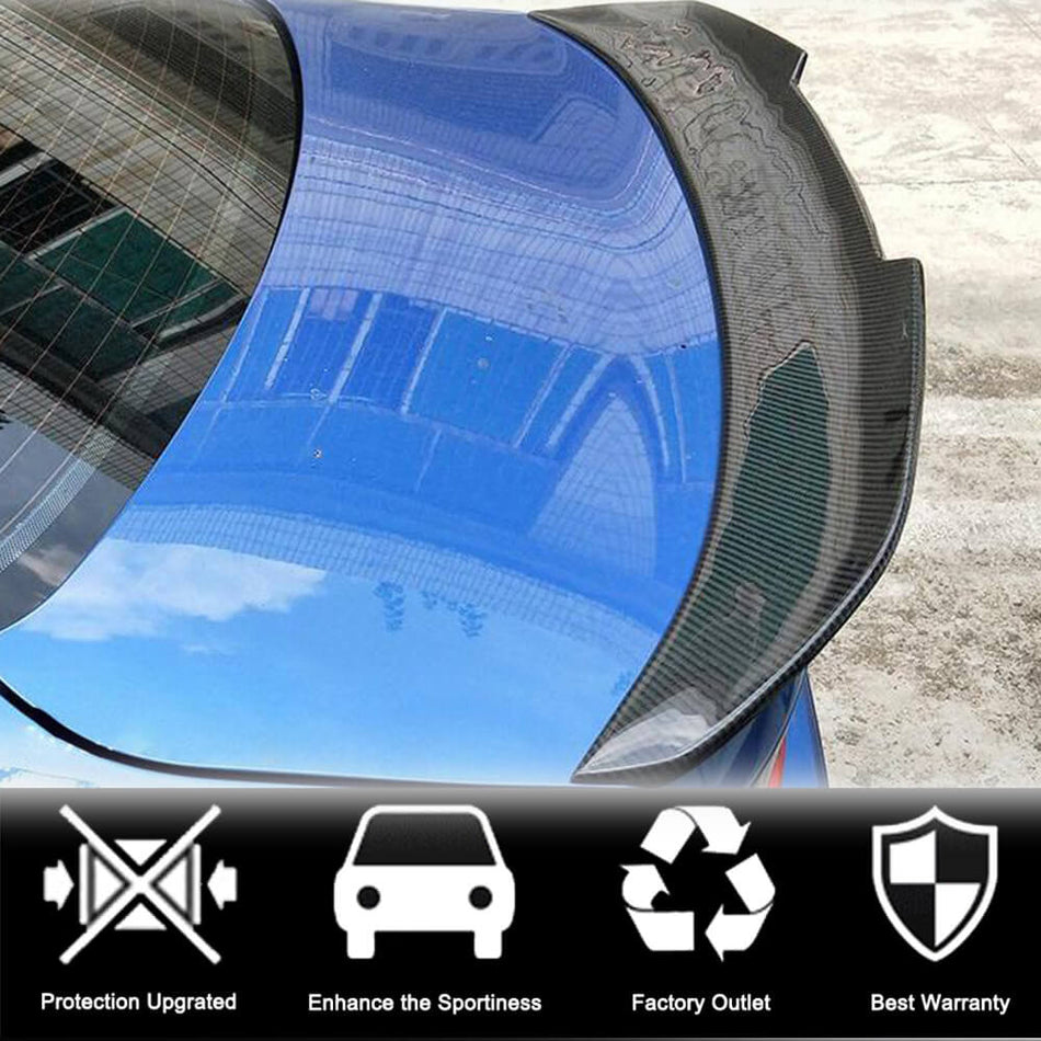 BMW 2 Series F22 F87 M2 2014-2021 Carbon Fiber/FRP Rear Trunk Spoiler-Ahacarbon