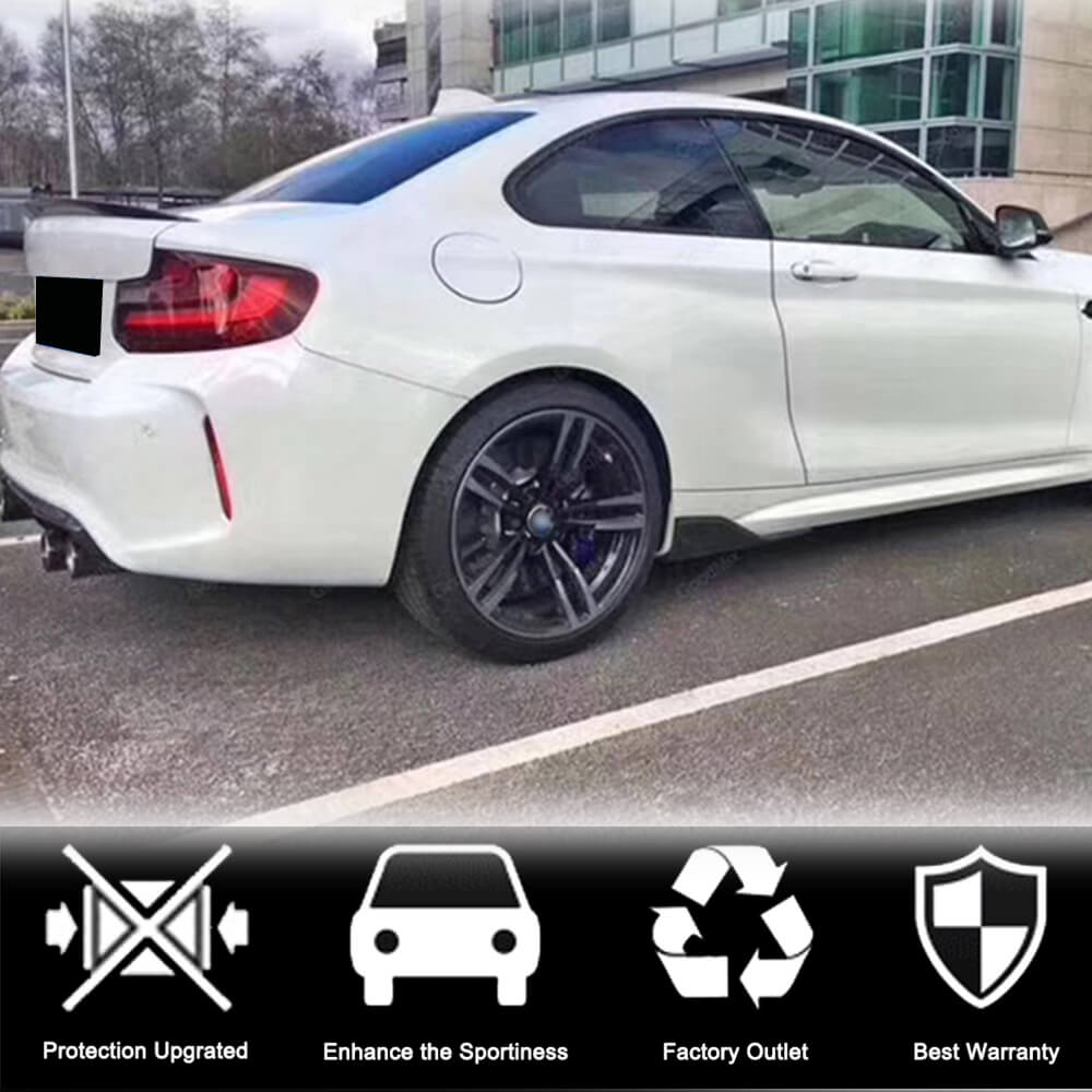 BMW F87 M2 M2C Carbon Fiber Side Skirts and Splitters
