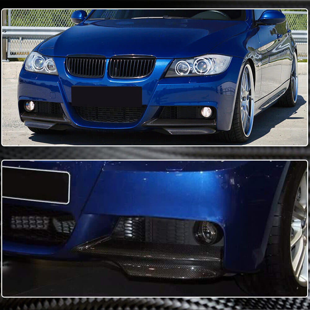BMW E90 320i Carbon Fiber Front Bumper Splitter