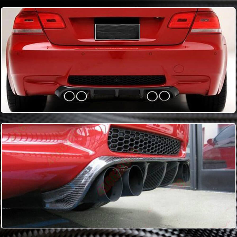 E93 Rear Diffuser BMW E92 E93 M3 Carbon Fiber Rear Bumper Diffuser Lip | Exterior Mods ...