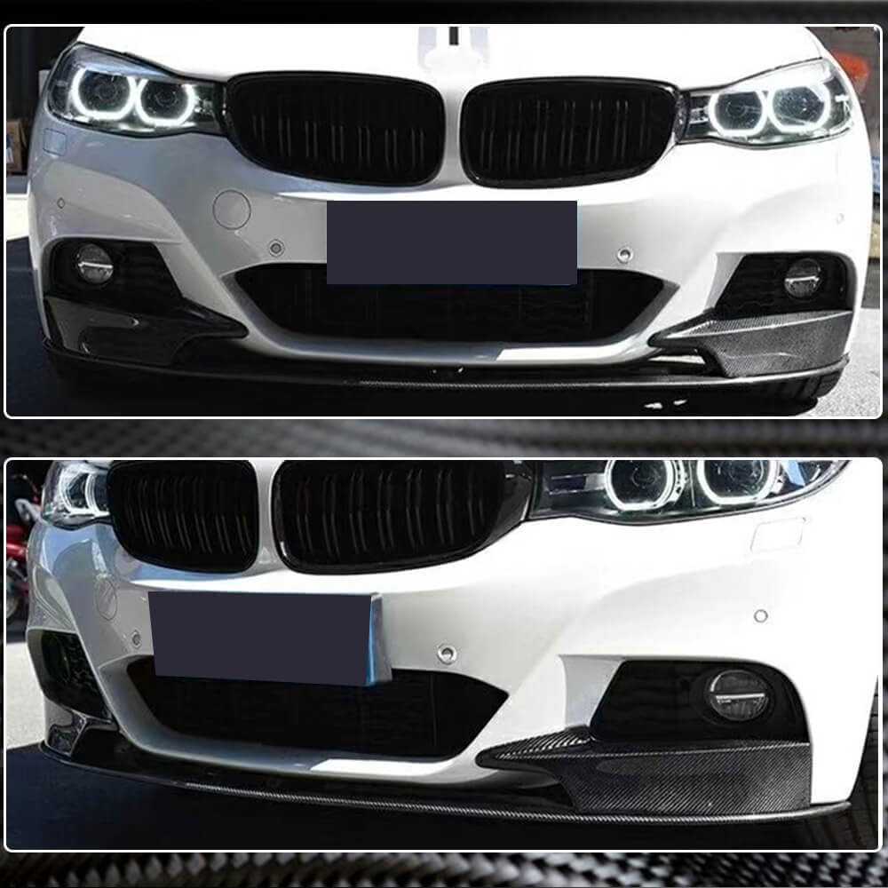 BMW F34 328i 330i 335i 340i M Sport Carbon Fiber Front Lip Spoiler
