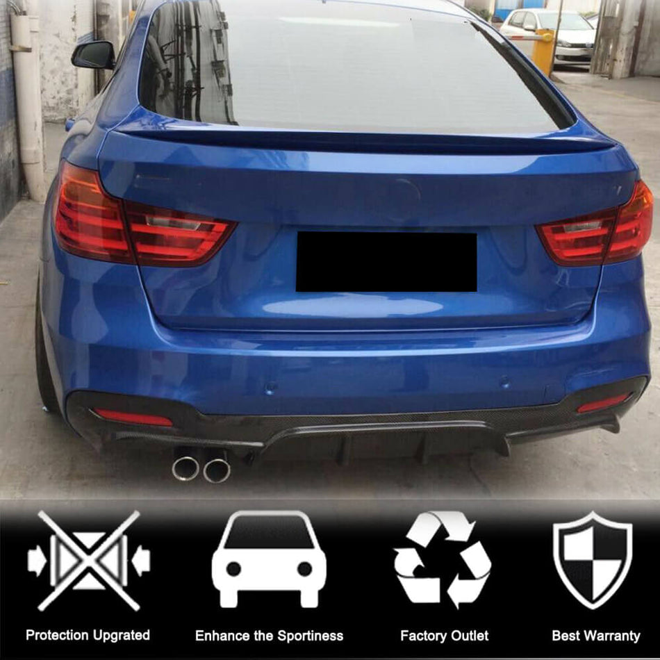 Für BMW 3 Serie GT 3GT F34 2013 - 2018 Auto Auto Rückansicht Seitenspiegel  Abdeckung Trim Carbon Faser – die besten Artikel im Online-Shop Joom Geek