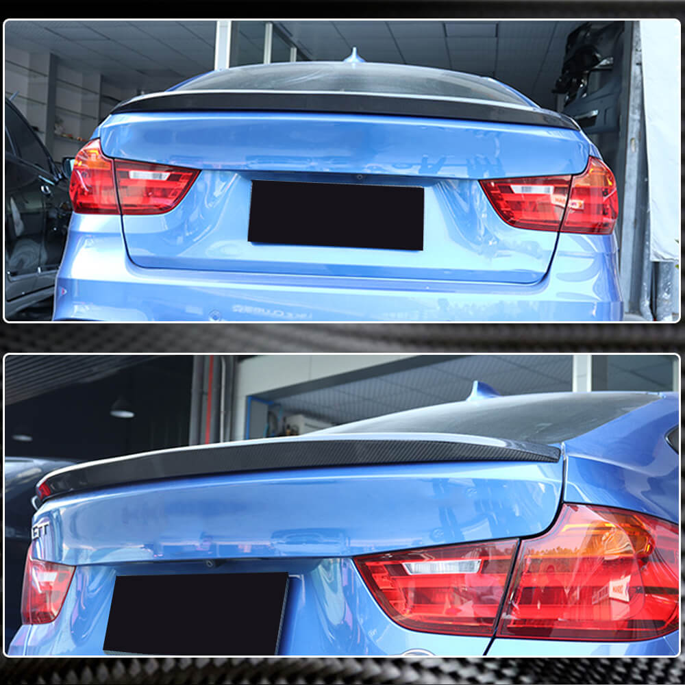 BMW 3 Series F34 Carbon Fiber Rear Trunk Spoiler Wing | Exterior Mods ...