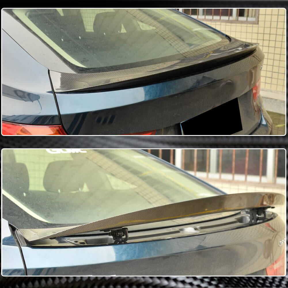 BMW F34 330i GT Carbon Fiber Rear Trunk Spoiler Wing | Exterior Mods