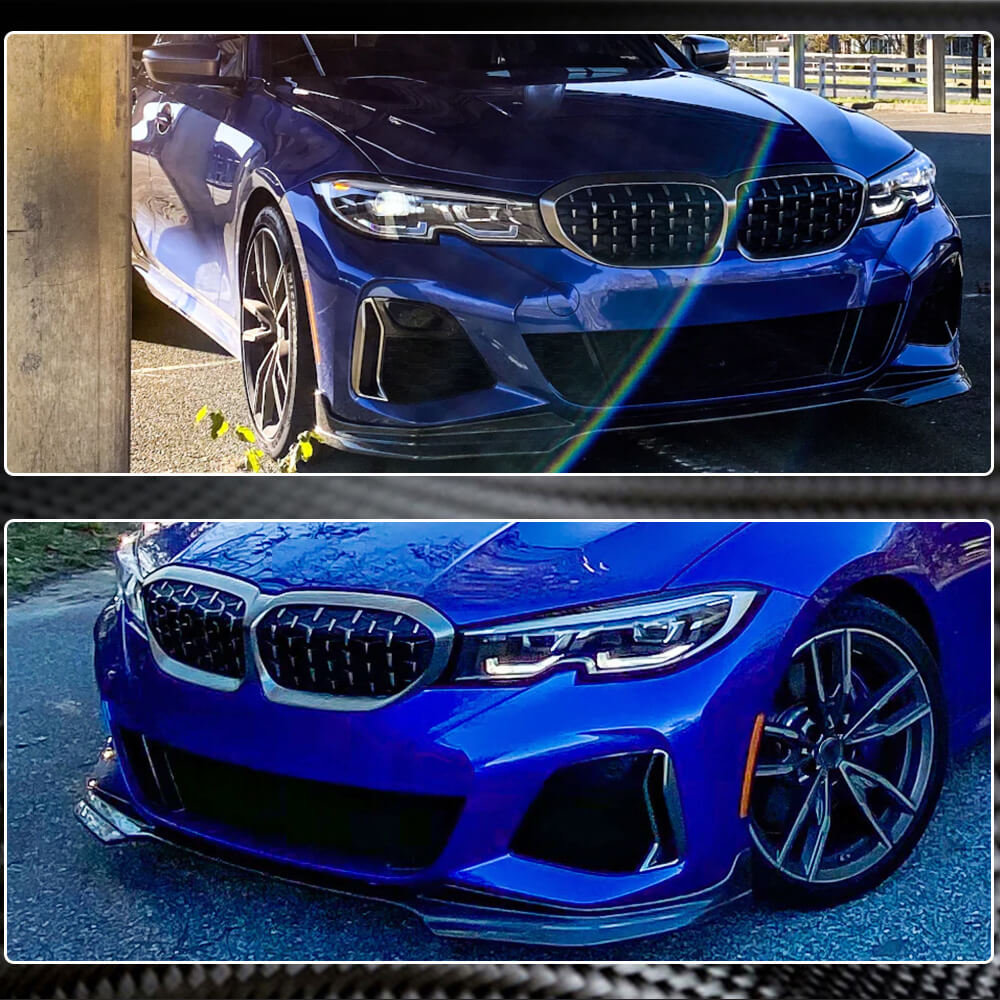 Gloss Black Side Skirt Extensions For 2019+ BMW G20 320i 330i M340i – Sporty Add-On