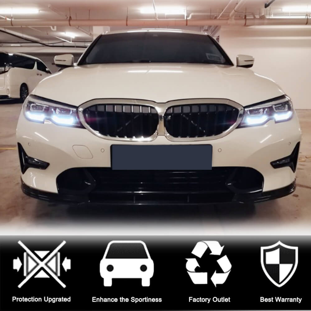 BMW G20 G28 330i Carbon Fiber Front Bumper Lip