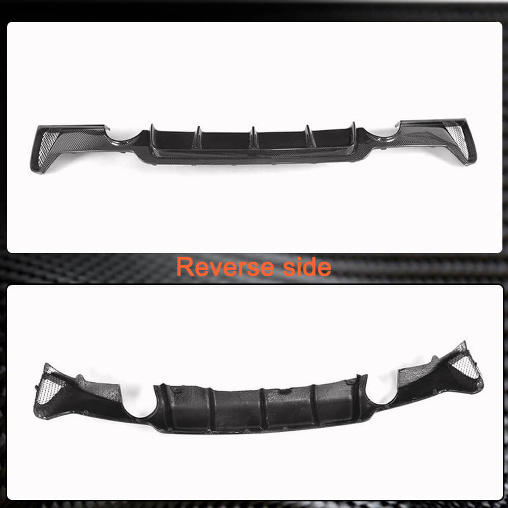 For BMW 4 Series F32 F33 F36 M Sport Carbon Fiber Rear Bumper Diffuser | 420i 428i 430i 435i 440i M Tech-Ahacarbon