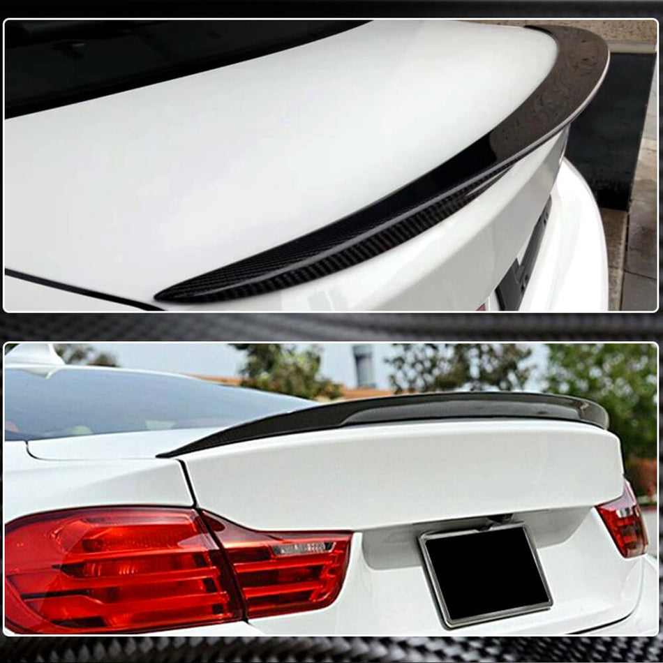 BMW 4 Series F36 2014-2019 Rear Trunk Spoiler Carbon Fiber-Ahacarbon