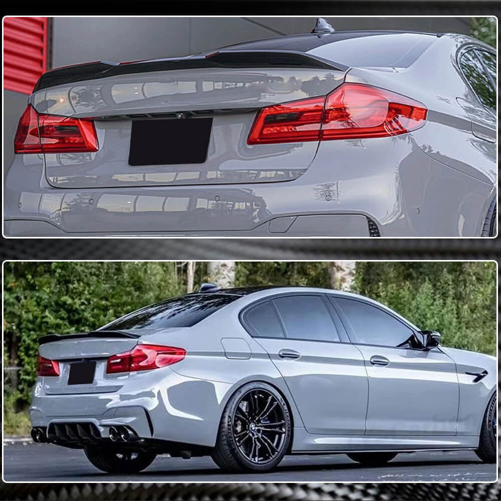 BMW G30 F90 M5 Carbon Fiber Rear Trunk Spoiler