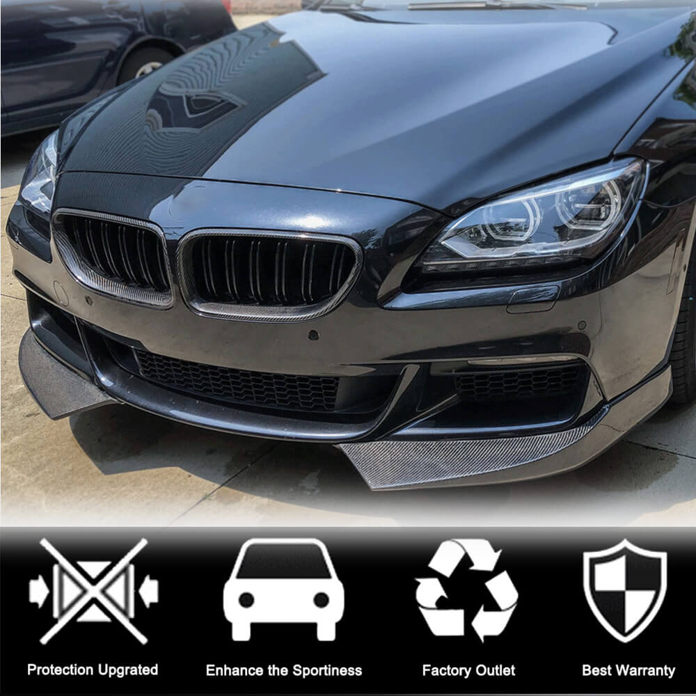 BMW F06 F12 F13 M Sport Carbon Fiber Splitter Upgrade