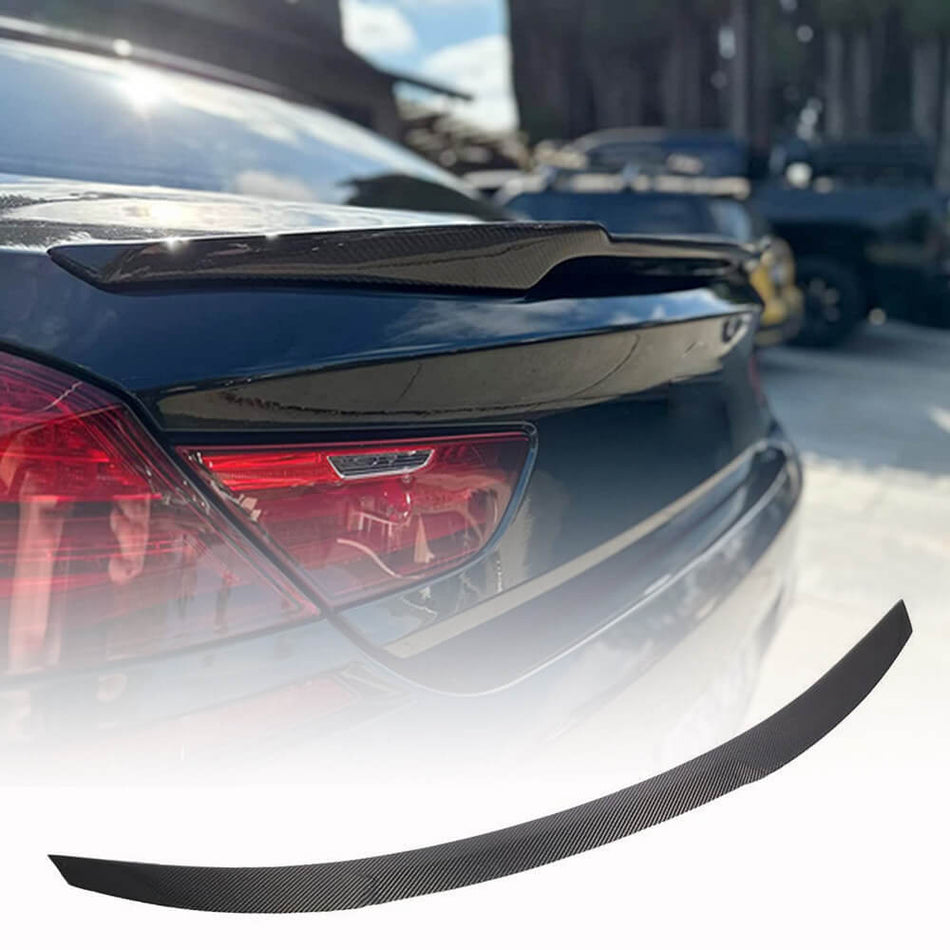 For BMW 6 Series F06 F13 640i 650i M6 Coupe Carbon Fiber Rear Trunk Spoiler Wing Lip Car Spoiler