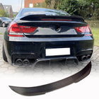BMW 6 Series F06 F13 640i 650i M6 Coupe 2013-2018 Rear Trunk Spoiler Carbon Fiber-Ahacarbon