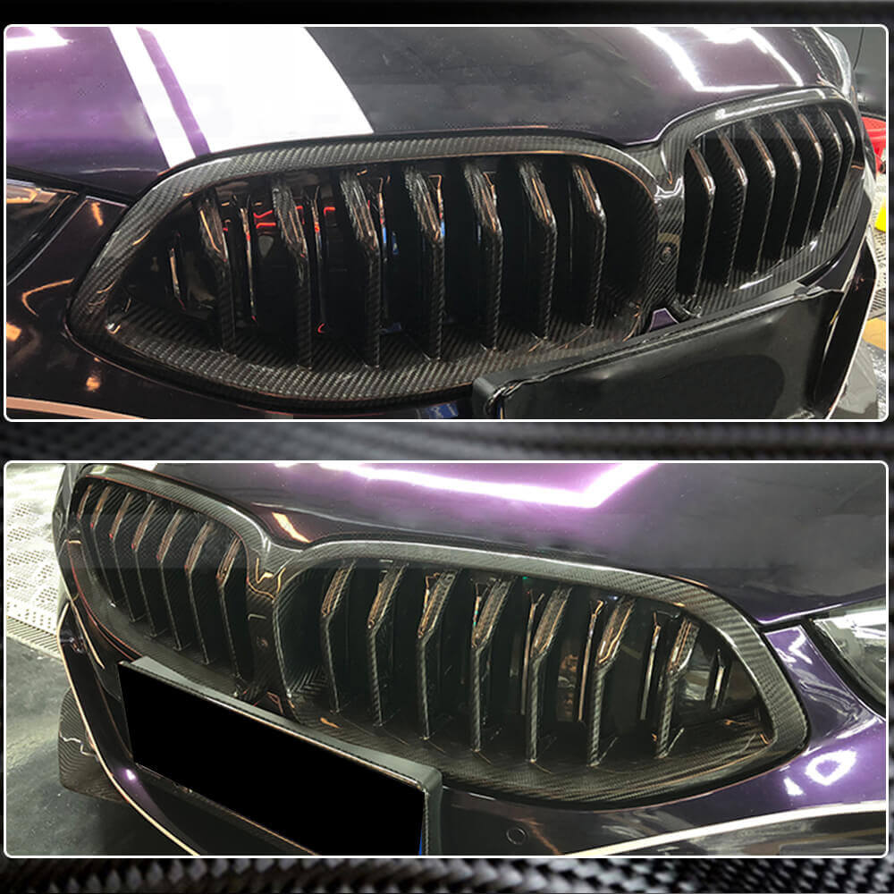 BMW G14 G15 G16 Dry Carbon Fiber Front Grille | Exterior Accessories
