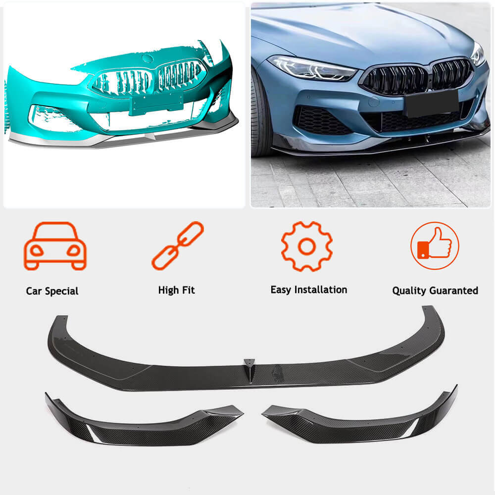 BMW G14 G15 G16 Dry Carbon Fiber Front Bumper Lip