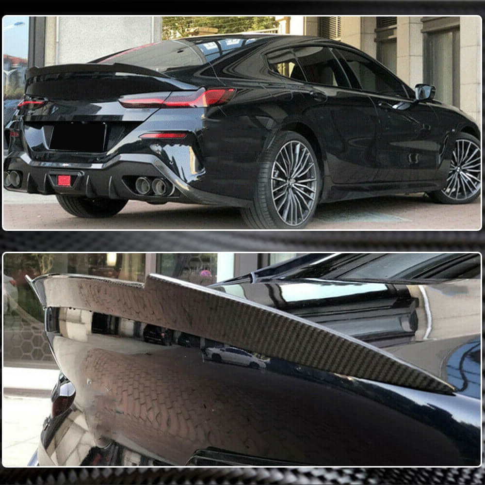 BMW G15 F92 M8 Dry Carbon Fiber Rear Spoiler & Trunk Wing Lip | V