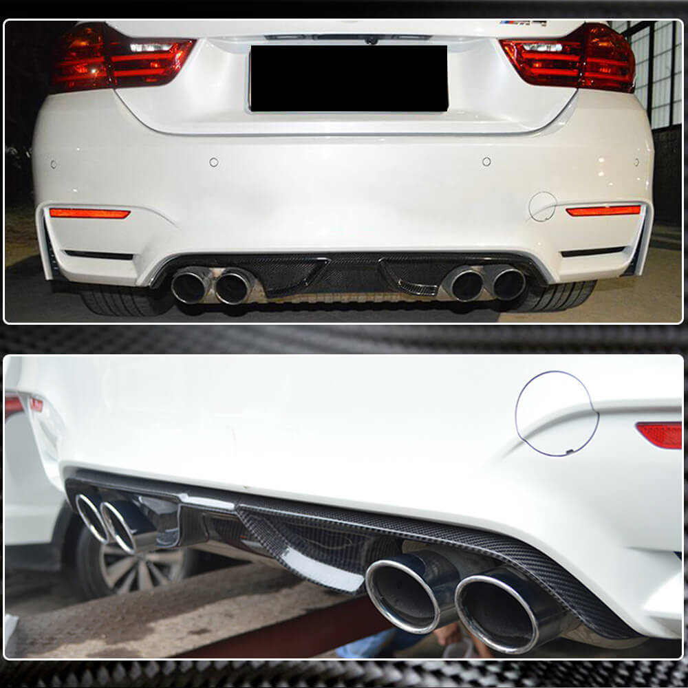 BMW F80 M3 F82 F83 M4 Carbon Fiber Rear Diffuser