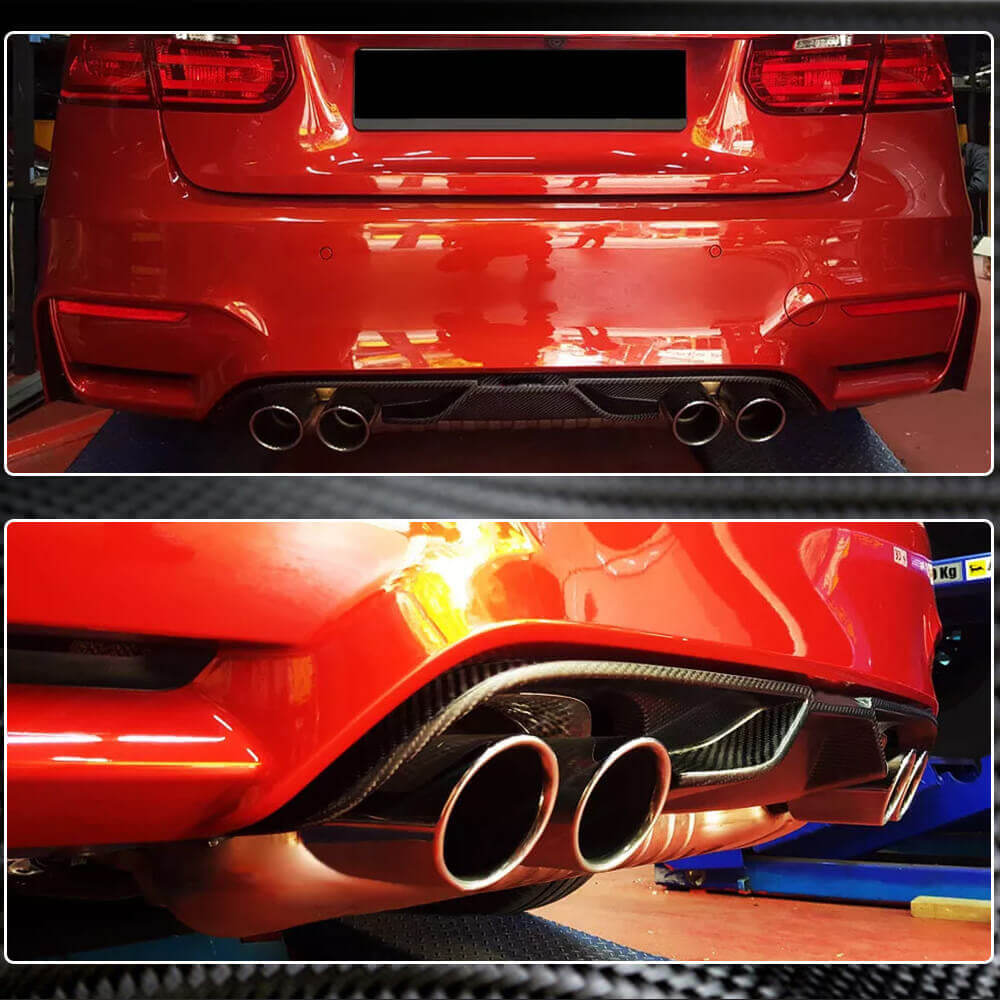 BMW F80 M3 F82 F83 M4 Carbon Fiber Rear Diffuser