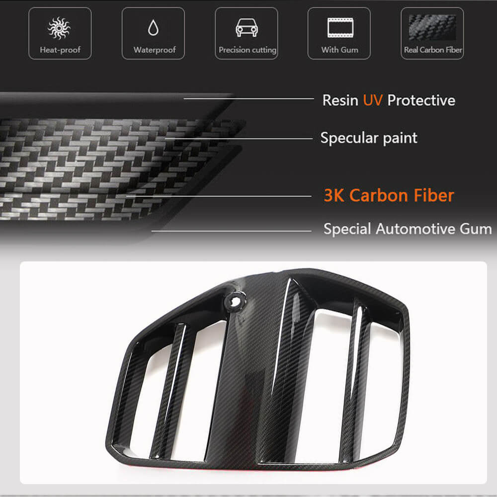 BMW G80 G82 G83 M3 M4 Dry Carbon Front Grille | Exterior Accessories ...